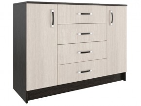 КМР1200.1 Комод с 4-мя ящиками, 2-мя дверками в Кудымкаре - kudymkar.magazin-mebel74.ru | фото