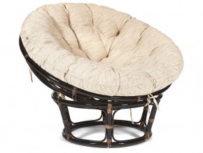 Кресло Papasan 23/01 W с подушкой Antique brown, ткань Старт в Кудымкаре - kudymkar.magazin-mebel74.ru | фото