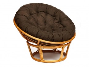 Кресло Papasan 23/01 W с подушкой Honey, ткань Коричневый в Кудымкаре - kudymkar.magazin-mebel74.ru | фото