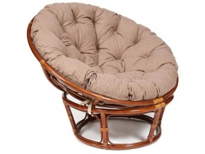 Кресло Papasan 23/01 W с подушкой Pecan, экошерсть Коричневый в Кудымкаре - kudymkar.magazin-mebel74.ru | фото