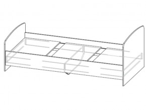 Кровать одинарная в Кудымкаре - kudymkar.magazin-mebel74.ru | фото