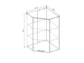 ВУ9 Модуль верхний Угловой МВУ9 в Кудымкаре - kudymkar.magazin-mebel74.ru | фото